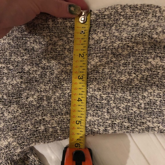 Plus Size Duster- Gray/Black/White/Silver - Picture 6 of 6